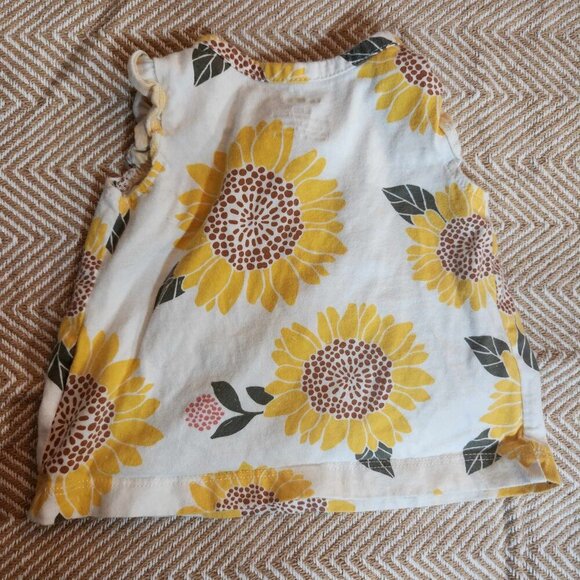 Cotton Sunflower top 3m Carters - Picture 5 of 6